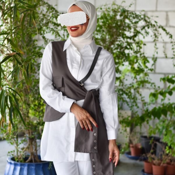 One Shoulder Vest